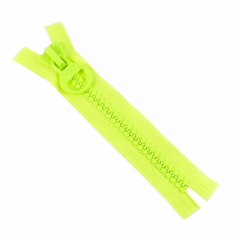 5/120Pcs Meetee 25cm 20# Extra Large Resin Zipper No Endless Lock Pocket Zippers for Wallet Pencil Bags Zip Sewing DIY Accessories