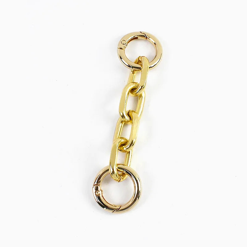 5/160Pcs Shoulder Strap Extended Chain 99/108mm Spring O Ring Buckle Metal Chains Bag Handle Connector Hook Accessories