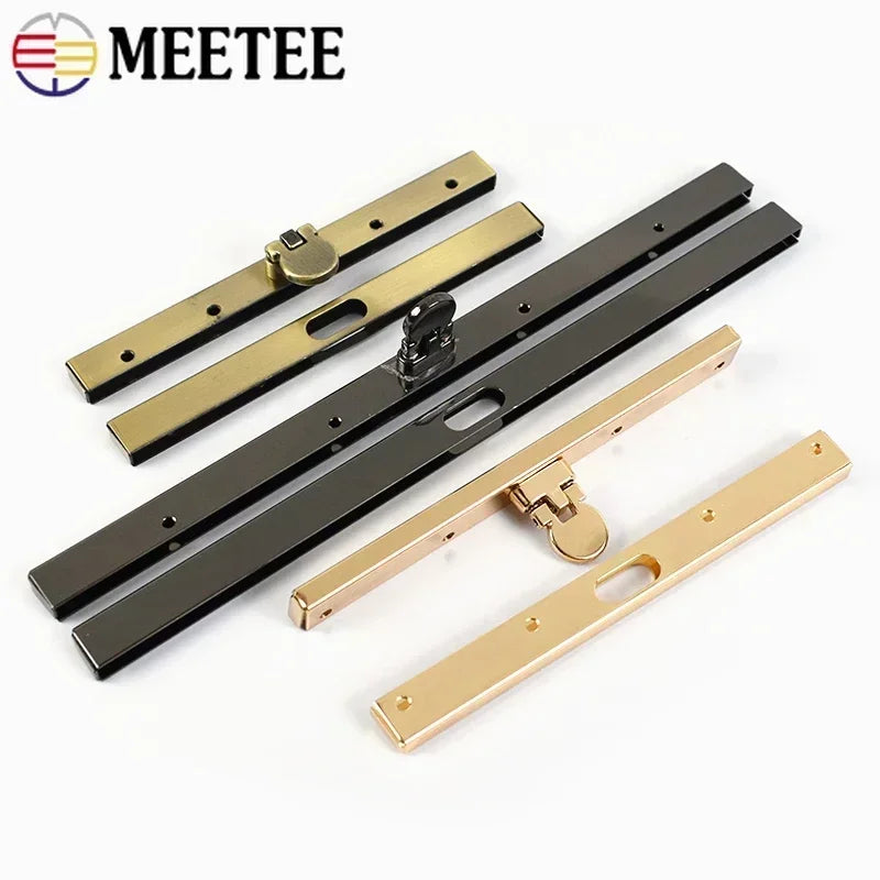 2/80Pcs Meetee 11.5/19cm Purse Frame Handle Metal Clasps for Wallet Making Women Clutch Kiss Clasp Lock DIY Bags Accessories