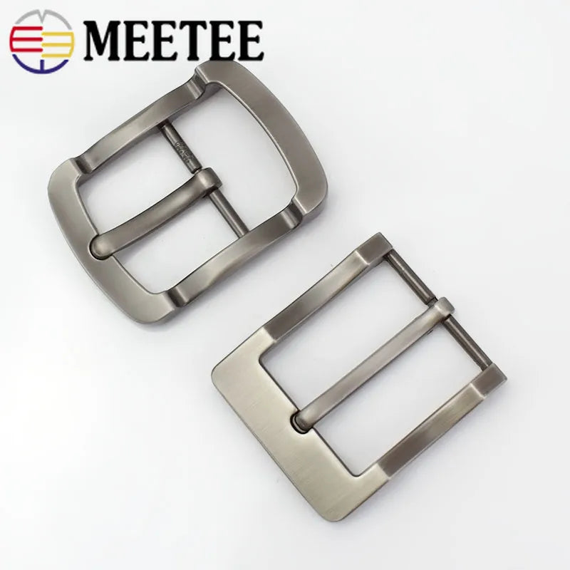 5/130Pcs 35/40mm Zinc Alloy Metal Pin Belt Buckles for Mens Waistband Adjust Head DIY Casual Jeans Leather Crafts Accessories