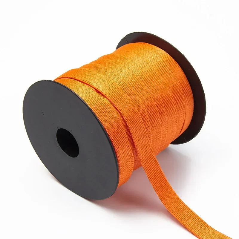 8/300M Nylon Elastic Band 6/8/10/15mm Colored Bra Shoulder Strap Soft Elasticity Trim Underwear DIY Clothes Sewing Accessories