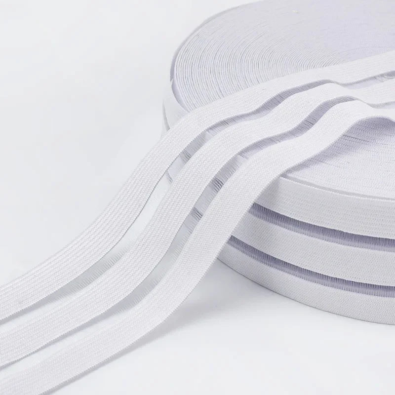 8/200Meter 5cm/9cm Gold Silver Glitter Transparent Elastic Band Webbing DIY Pants Waist Belt Rubber Bands Sewing Accessories