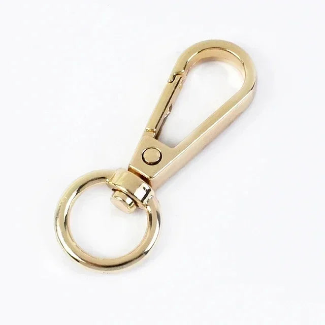 15/300Pcs Meetee 13mm Metal Bag Buckle Lobster Clasps Swivel Trigger Clip Snap Hooks Key Ring for Bags DIY Hardware Accessories