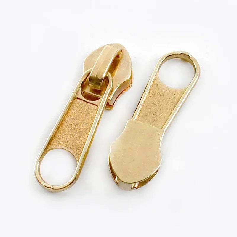 8/300Pcs 5# Zipper Sliders For Nylon Zip Bag Shoes Zippers Puller Clothes Coat Zips Repair Kit DIY Sewing Accessories