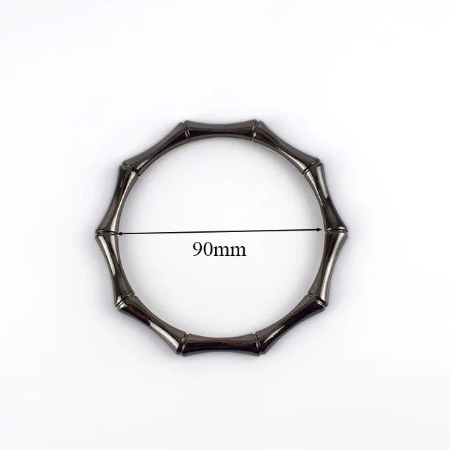 3/80Pcs Meetee Bags Handle Metal O D Ring Buckles Frame Handbag Purse Shoulder Belt DIY Replacement Leather Craft Accessaries