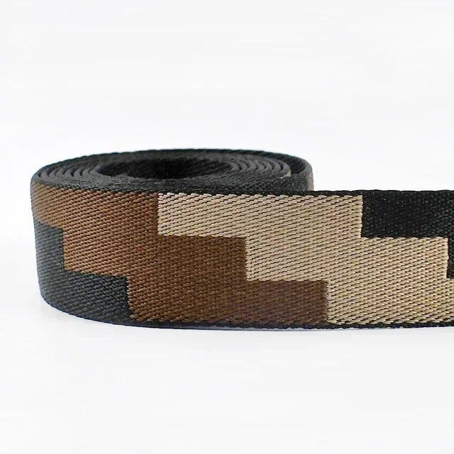 3/100Meters 38mm Thicken Polyester Jacquard Webbing Tape Luggage Decorative Belt Ribbon DIY Bags Shoulder Strap Sewing Accessories