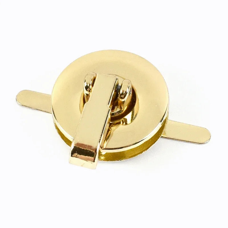 5/130Pcs Round Metal Turn Locks Snap for Handbag Women Bag Twist Lock Clasps Closure DIY Bags Hardware Accessories
