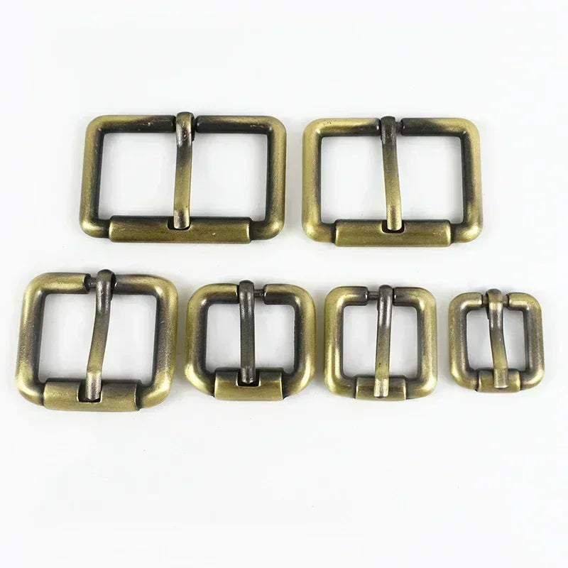 15/500Pcs 13-38mm Metal Pin Buckle Square Adjuster Clasp for Backpack Bag Strap Belt Dog Leash Collar DIY Hardware Accessories