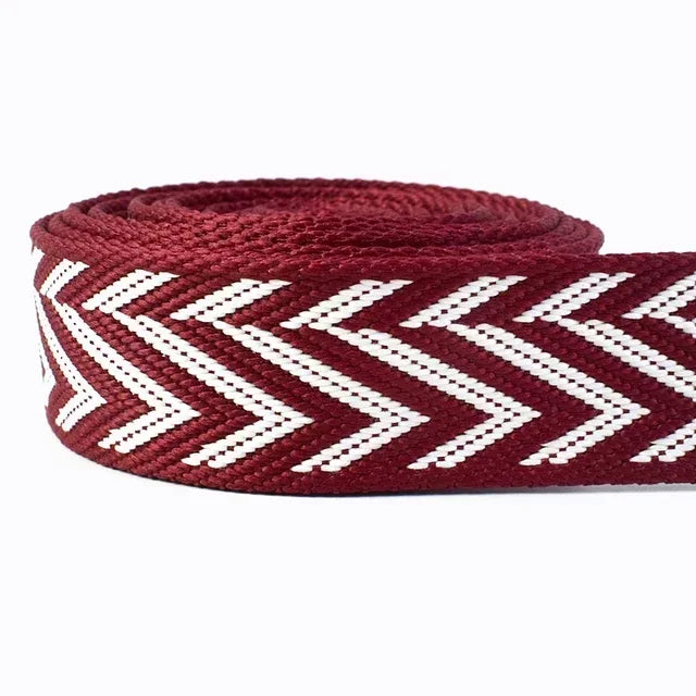 3/100Meters 38mm Thicken Polyester Jacquard Webbing Tape Luggage Decorative Belt Ribbon DIY Bags Shoulder Strap Sewing Accessories