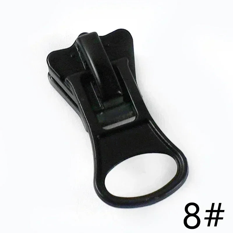 30/1000Pcs 3# 5# 8# 10# 15# Zipper Sliders for Resin Zippers Bag Jacket Coat Zips Head Puller Repair Kit DIY Sewing Accessories