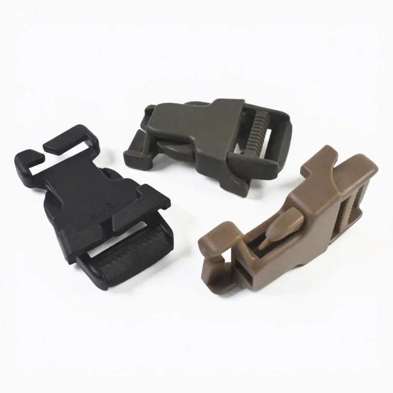 20/600Pcs 20/25/38mm Dog Collar Easy Install Plastic Buckles Webbing Strap Quick Side Release Buckle Belt Holder Adjust Hasp Clasp