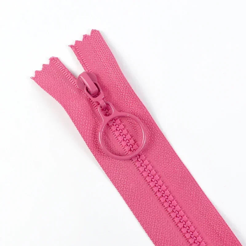 15/500pcs Meetee 3# Resin Zippers Closed 25cm Open-end 60cm Ring Puller Zipper for Bags Wallet Purse Garment Sewing Accessories