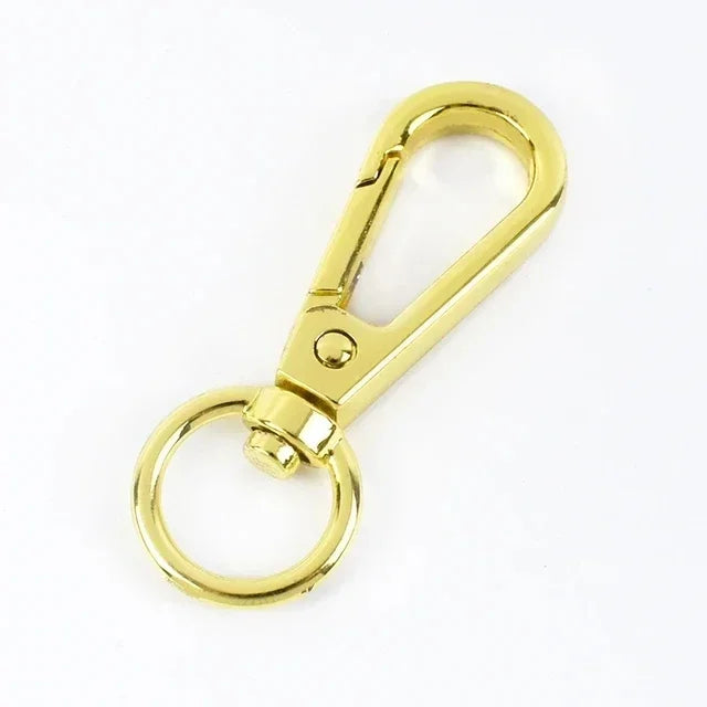 15/300Pcs Meetee 13mm Metal Bag Buckle Lobster Clasps Swivel Trigger Clip Snap Hooks Key Ring for Bags DIY Hardware Accessories
