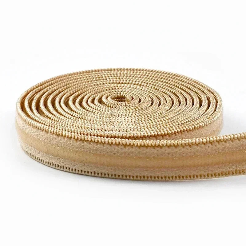 15/500M 8-25mm Silicone Elastic Bands for bra Underwear adhesive Rubber Band Garment Clothes Webbing Ribbon Sewing Accessory