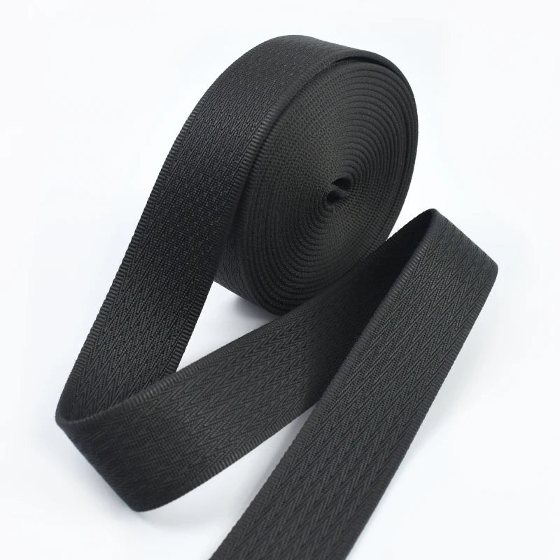 2/50M 38mm 2.4mm Thick Polyester Webbing Straps Bag Backpack Tape Band Pet Leash Knapsack Strapping DIY Sewing Accessories