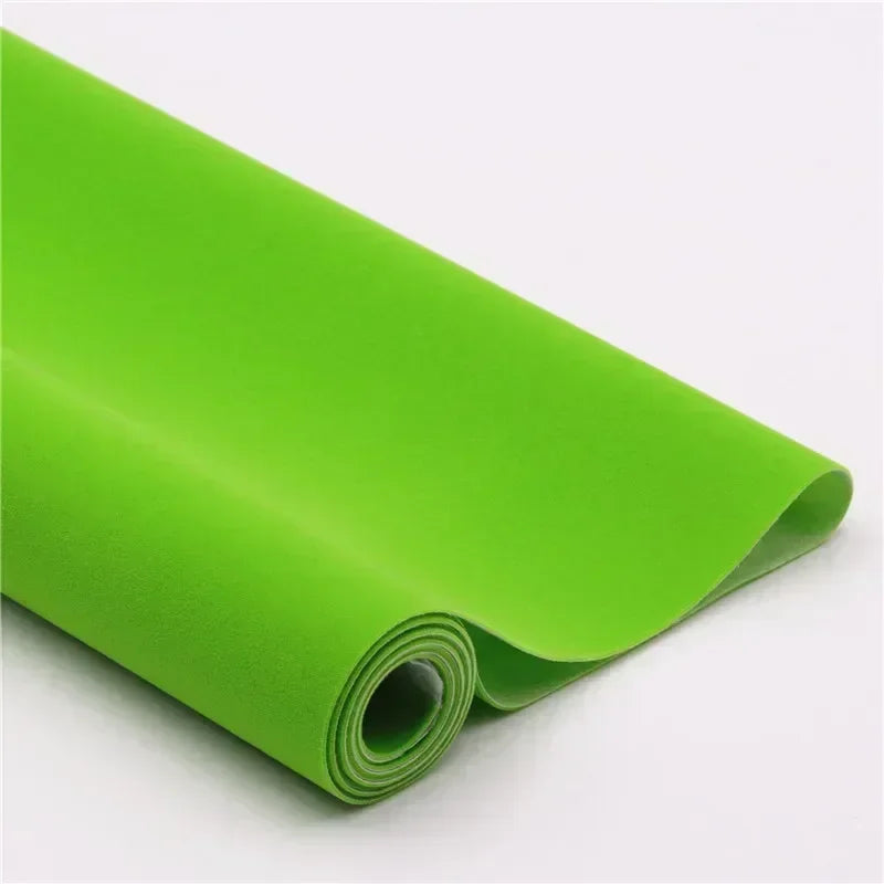 90/1350cm*150cm 0.5mm Thick Self Adhesive Velvet Fabric Sticky Flock Fabrics DIY Jewelry Box Sofa Table Car Drawer Liner Backing