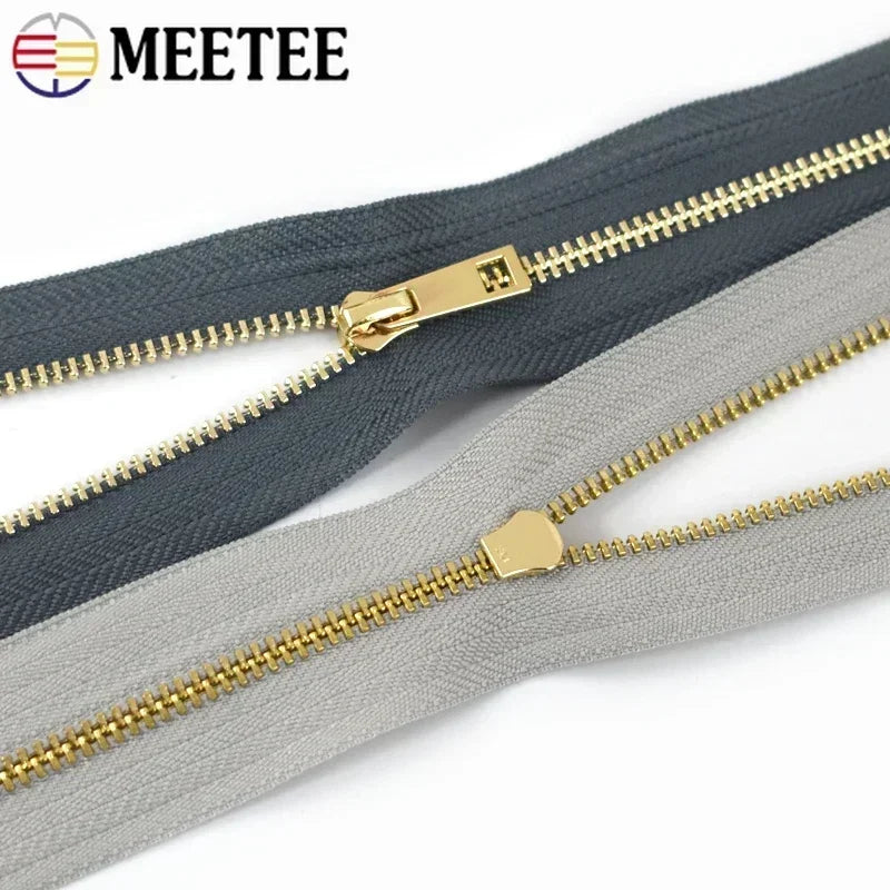 15/400Pcs 3# Metal Zippers 15/20/25/30cm Close-End Zipper Clothing Pocket Decoration Zips Closure Zip for Sewing Repair Kit