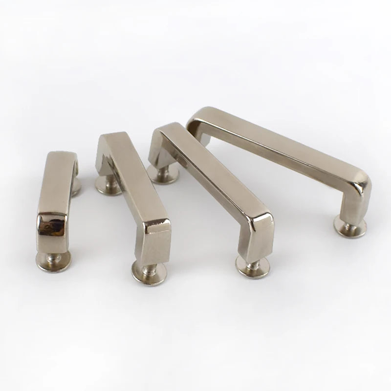 15/500pcs Meetee Bag Bridge with Screw Metal Buckles for Purse Handbag Strap Connector Hardware Accessories DIY Leather Crafts H5-2