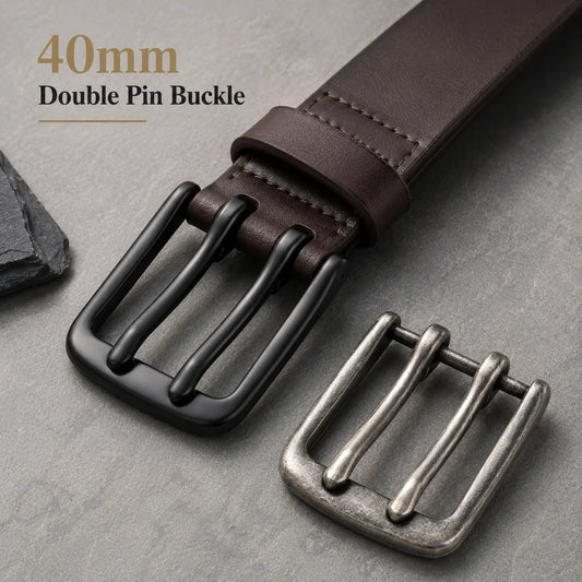 3/100Pcs 40mm Metal Pin Buckle Garment Belt Adjuster Clasp Double Bag Strap Hook Pants Jeans Buckles DIY Sewing Accessories