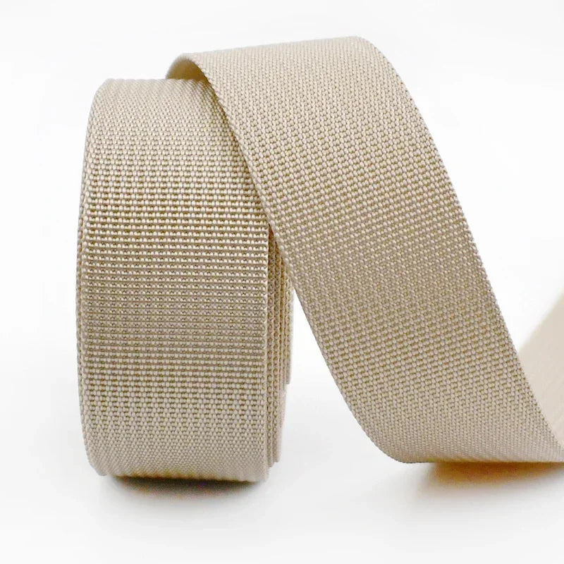 8/200Meters 20-50mm Thick 1mm Nylon Webbing Tape Trimming Safety Belt Knapsack Strap Ribbon DIY Bag Webbings Sew Band Accessory