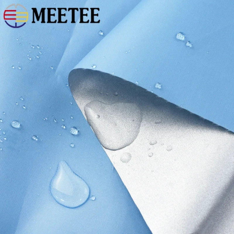 2/30meters 175cm Width 210D Oxford Cloth Waterproof Fabric Encrypted Silver Clothes Sunscreen UV Car Awning Sunshade Umbrella FA226