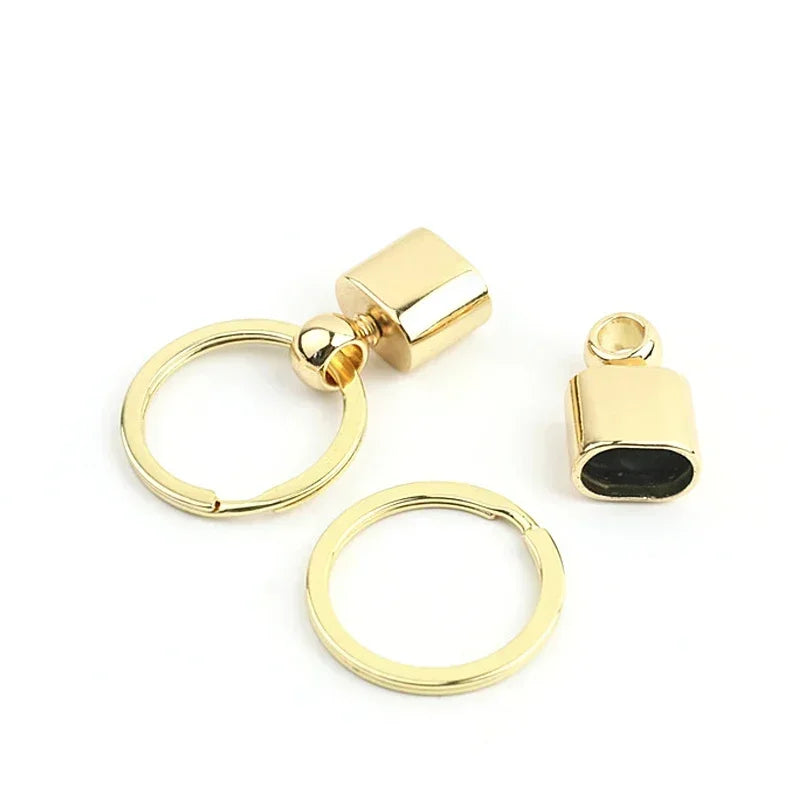 8/300Pcs 14mm O Ring Keychain Metal Buckles Detachable Rings Bags Strap Hanger Hooks Key Rings DIY Hardware Accessories
