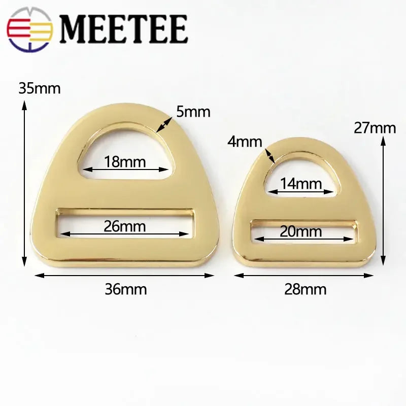 8/300Pcs 20/25mm Metal Buckle Adjustment Belt Anti-skid Buckles Bag Strap Connection Clasp DIY Webbing Slider Hook Accessories