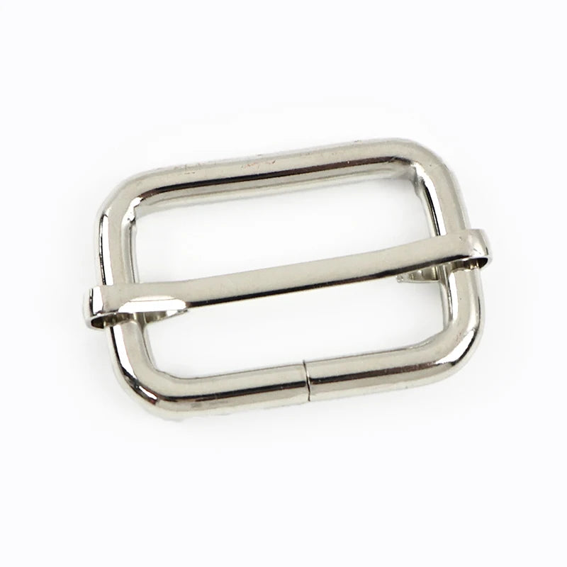 20/600Pcs 16-50mm D Ring Tri-glide Adjust Roller Pin Buckle Slider Clasp Handbag Bag Strap Web Connector Hook Hardware Accessoies