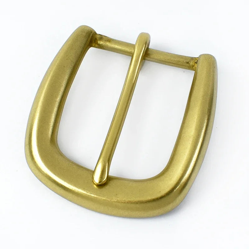 2/50Pcs 35MM Brass Belt Buckle Men's Belts Head Women's Casual Single Pin Buckles DIY Leather Craft Accessories
