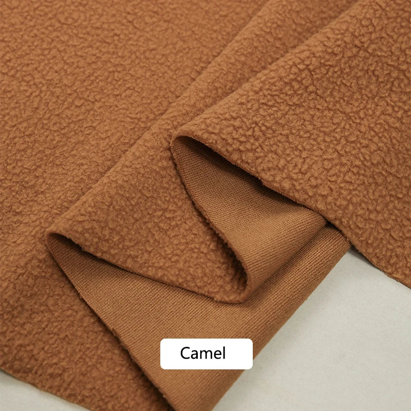 90/2250cm*155cm Thickened Fleece Fabric Single Sided Short Plush for Outerwear Jackets Doll Fluff Lining Hoodie Handmade DIY Fabrics