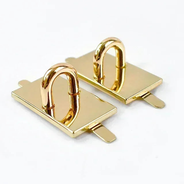 8/300Pcs Meetee Metal Arch Bridge Buckle D Ring Connector Clasp for Handbag Purse Belt DIY Leather Craft Bag Strap Accessories