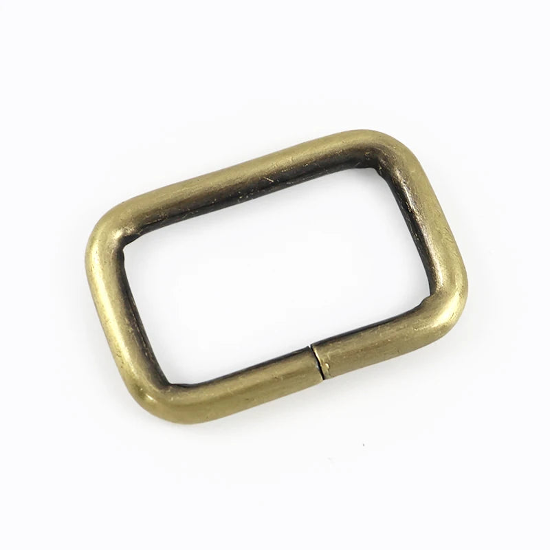 20/600Pcs 16-50mm D Ring Tri-glide Adjust Roller Pin Buckle Slider Clasp Handbag Bag Strap Web Connector Hook Hardware Accessoies