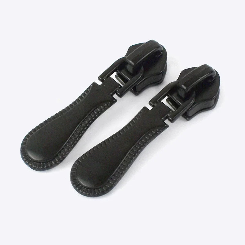 3/1000pcs Meetee 3# 5# Metal Zipper Sliders for Nylon Zippers Bag Garment Zip Head Pulls Repair Kits DIY Sewing Hardware Accessories