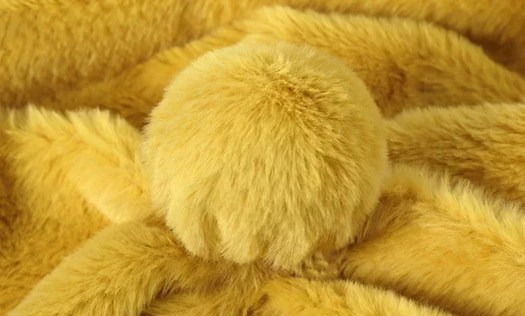 100/2500*50cm Faux Fur Fabric 8mm Pile Soft Plush Fabrics for Toys Sofa Home Decoration Cotton Dolls DIY Clothes Sewing Handmade