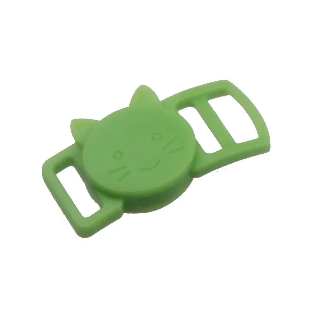 30/800Pcs Mixed Color Release Buckles Cat-Head Plastic Safty Breakaway for Cat Collar Paracord Webbing Apparel Accessories