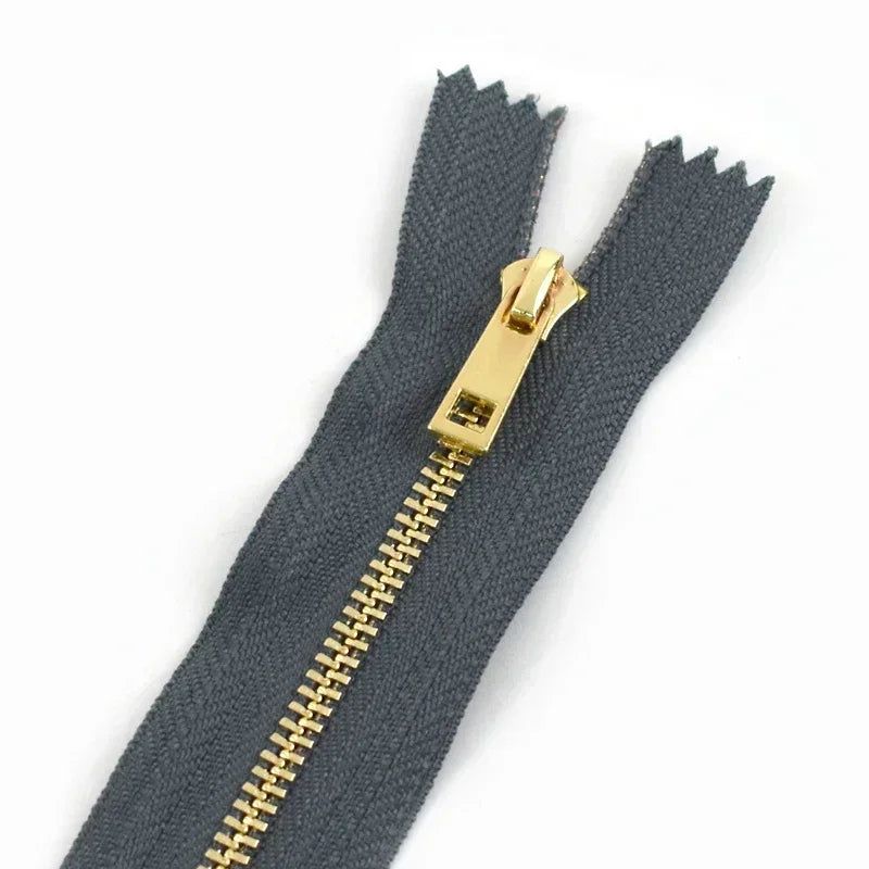 15/400Pcs 3# Metal Zippers 15/20/25/30cm Close-End Zipper Clothing Pocket Decoration Zips Closure Zip for Sewing Repair Kit