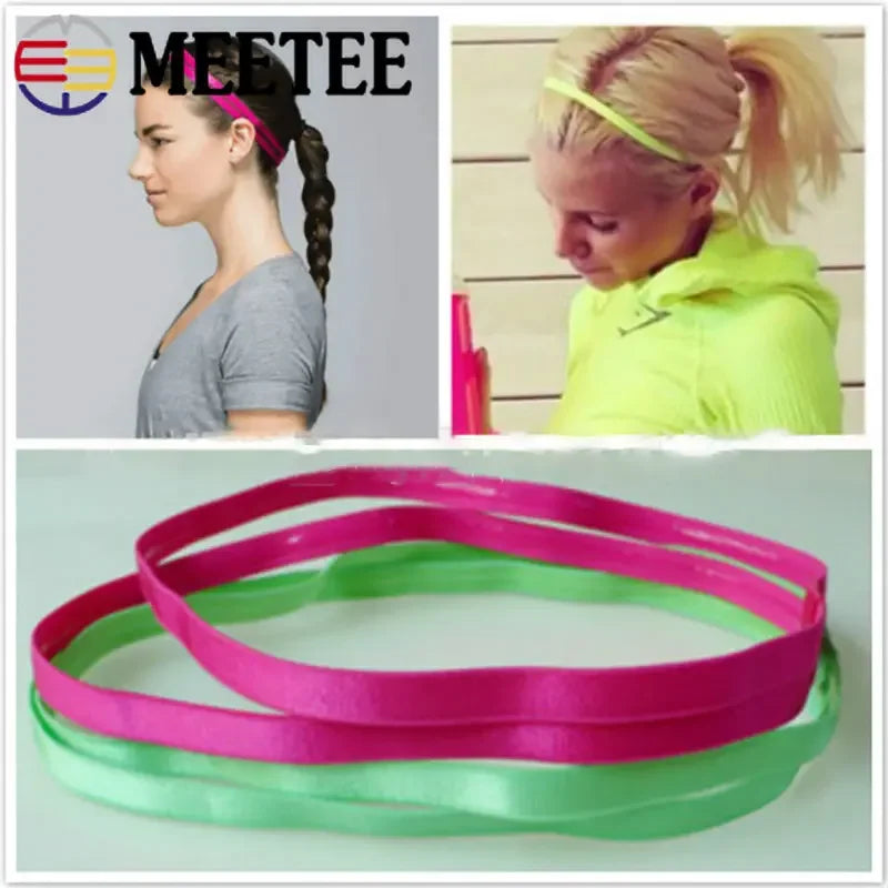 Meetee 10/300meters 12mm Elastic Bands for Underwear Bra Shoulder Strap Yoga Belt Hair Band DIY Sewing Garment Accessories