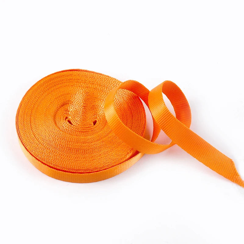 15/500Meters Meetee 10mm Colorful Nylon Webbing Ribbon Straps Bias Tape for Handmade Work Cards Strap Clothing Sewing Accessories