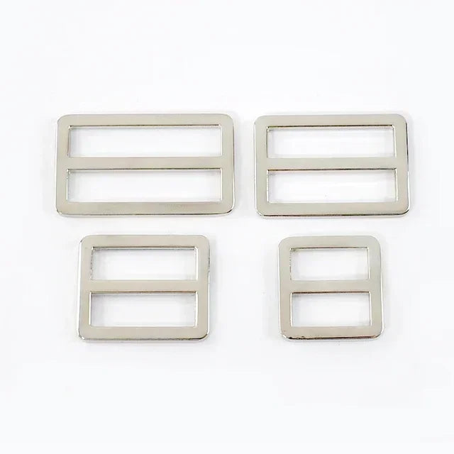 20/580Pcs RoseGold Bag Buckles Metal O D Ring Clip Clasp Tri Glide Slider Hook Backpack Belt Strap DIY Hardware Sewing Accessories
