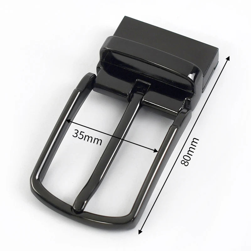 2/30Pcs Metal Men Belt Buckles Single Pin Buckle for 33-34mm Belts Head DIY Casual Jeans Leather Craft Accessories