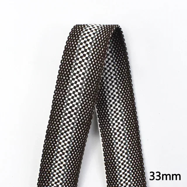 8/200M Polyester Cotton Webbing Strap Tape Jacquard Bag Shoes Backpack Label Ribbons DIY Sewing Biasband Clothing Accessories