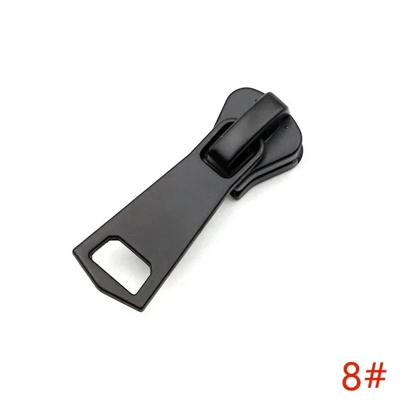 30/1000Pcs 3# 5# 8# 10# 15# Zipper Sliders for Resin Zippers Bag Jacket Coat Zips Head Puller Repair Kit DIY Sewing Accessories