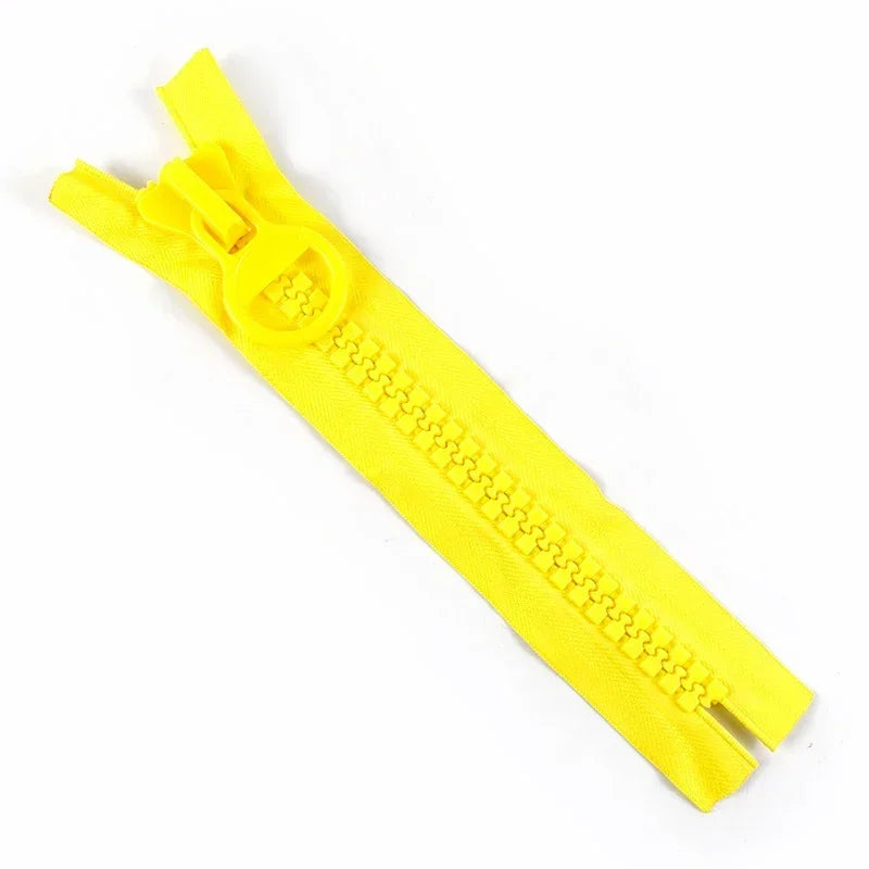 5/120Pcs Meetee 25cm 20# Extra Large Resin Zipper No Endless Lock Pocket Zippers for Wallet Pencil Bags Zip Sewing DIY Accessories