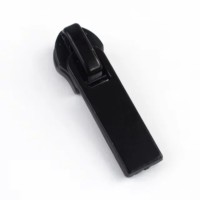 30/500Pcs Nylon Zip Slider Puller Reversed Zipper Head for Invisible Waterproof Zippers Luggage Coat DIY Sewing Accessories