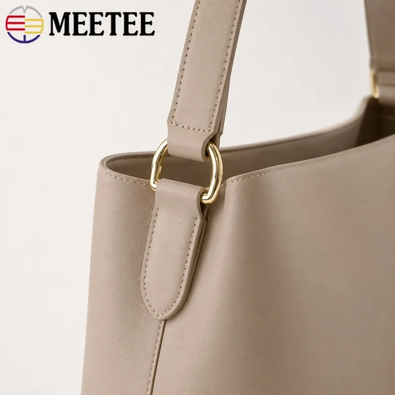 20/600Pcs 10-38mm Metal D Ring Buckles Strap Connectors for Luggage Dog Collars Backpacks Belts Webbing Leather Handbags Repair