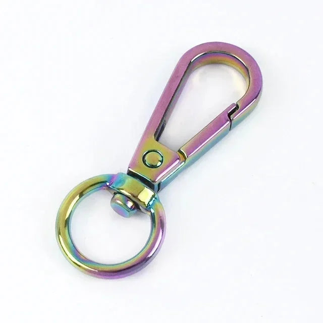 15/300Pcs Meetee 13mm Metal Bag Buckle Lobster Clasps Swivel Trigger Clip Snap Hooks Key Ring for Bags DIY Hardware Accessories