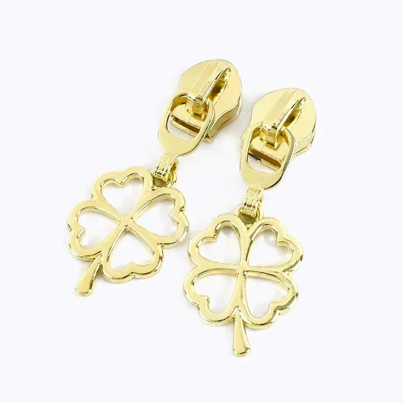 8/300Pcs 5# Zipper Sliders For Nylon Zip Bag Shoes Zippers Puller Clothes Coat Zips Repair Kit DIY Sewing Accessories