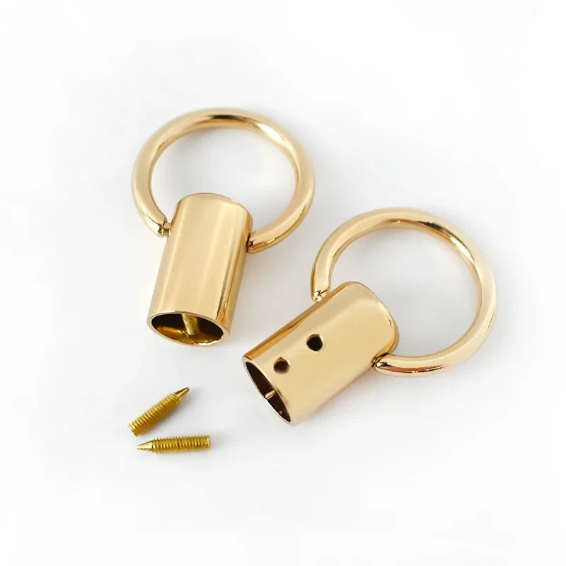 8/300Pcs Metal Buckles Bag Tassel Cap Clasp Lobster Clasps Handbag Handle Strap End Tip Caps Connector Snap Hook Accessories