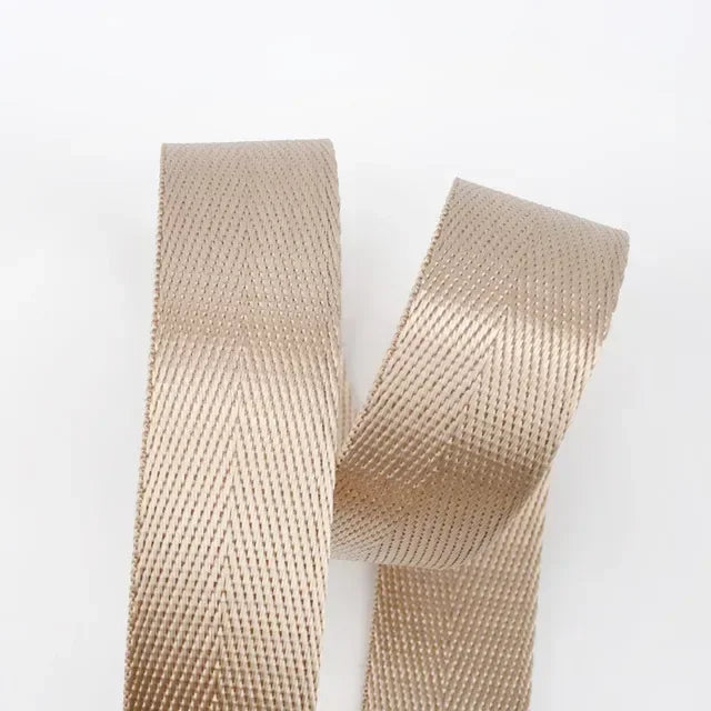 8/200Meters 20-50mm Nylon Webbing Tapes Herringbone Ribbon DIY Dog Collar Bag Knapsack Band Safety Strap Belt Sewing Accessories
