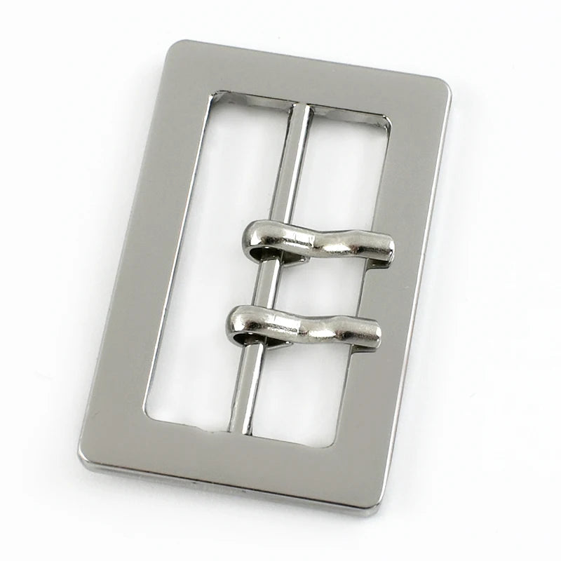 15/500Pcs 25-50mm Bag Strap Adjuster Metal Buckles Tri-Glide Ring Slider Belt Buckle Backpack Strap Single/Double Pin Clasp Hook Clip